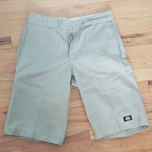 Mens tan dickies shorts